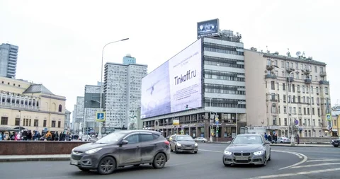 Time lapse of the movement of people Stock-Footage 129535019