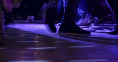 Time lapse on the movements of dancers Stock-Footage 129536334