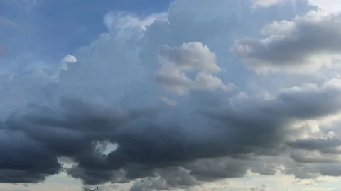 Time Lapse Of Moving Cloud From Blue Sky Stock Footage 133112018