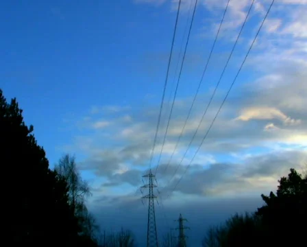  Time Lapse Moving Clouds 3 PAL &amp; HD 動画素材 299111