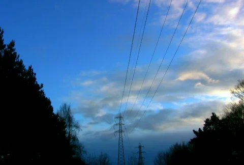 Time lapse moving clouds 3 NTSC HD PAL Stock Footage 300045