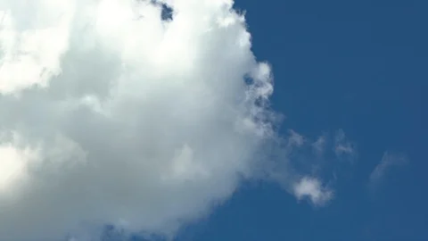 Time Lapse of moving clouds on blue sky day light Video stock 108585008