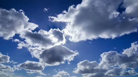 Time lapse of Moving Clouds, Stock Footage 14933130