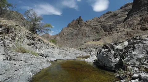 Time Lapse with moving clouds Video stock 31859296