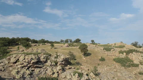 Time Lapse with moving clouds Stock Footage 31860718