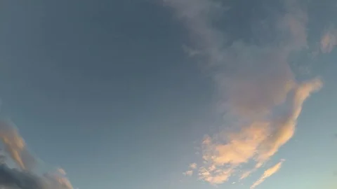 Time lapse of moving clouds Stock Footage 70208162