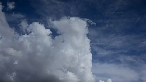 Time Lapse of Moving Clouds Stock Footage 108868455