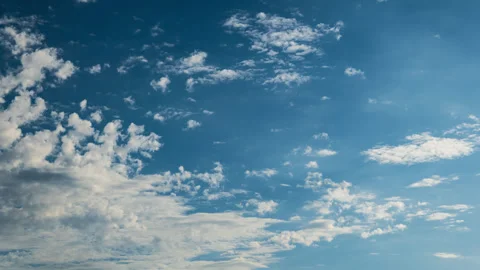 Time Lapse of Multi-Level Cloudscape Stock Footage 279216410