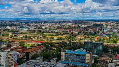 Time lapse Nairobi, Kenya Video stock 89688355
