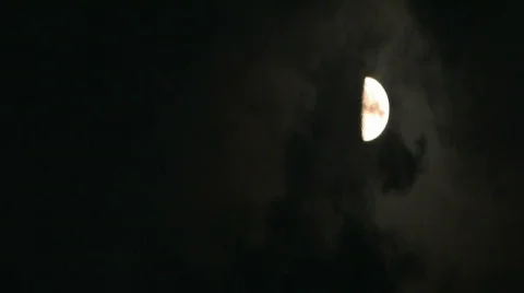 Time lapse natural moon 動画素材 456285