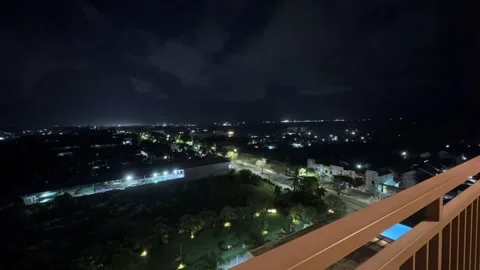 Time-lapse of Night City Video stock 311353785