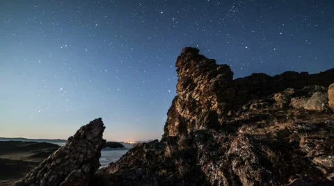 Time lapse from night to day Stock Footage 49285516