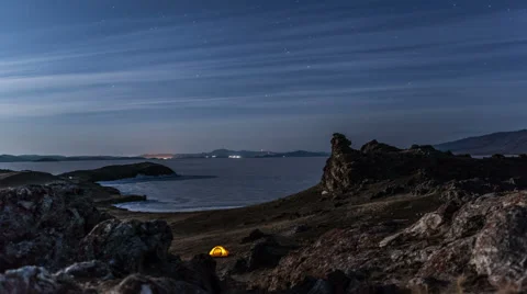 Time lapse from night to day. Vídeo Stock 49285528