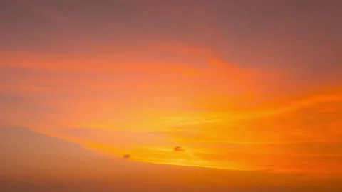 Time lapse night to day view sea cloud colorful sky background Phuket Thailand Stock Footage 153381191