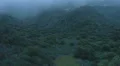 Time-lapse of night in mountains, foggy dangerous landscape, frightful darkness 4k or 4k+ Resolution