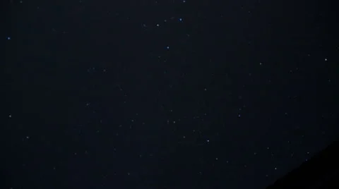 Time-lapse night sky 02 Stock Footage 41335330