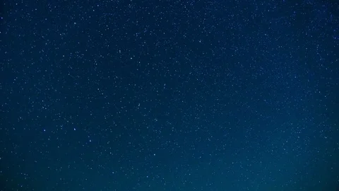 Time Lapse of Night Sky and Milky Way Galaxy Stock Footage 75404901