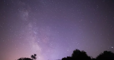 Time-lapse of the night sky. Cyprus Stock Footage 92940206