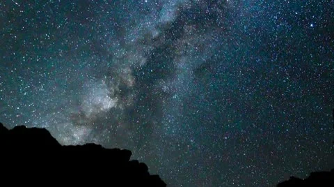 Time Lapse of Night Sky Vídeo Stock 10591130