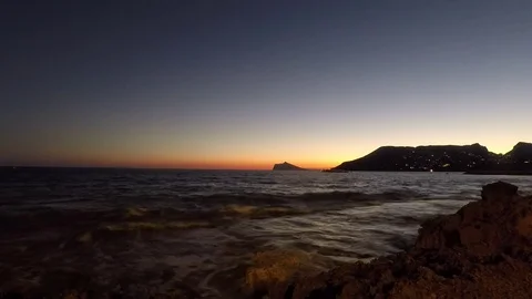 Time lapse night spain Stock-Footage 81596626