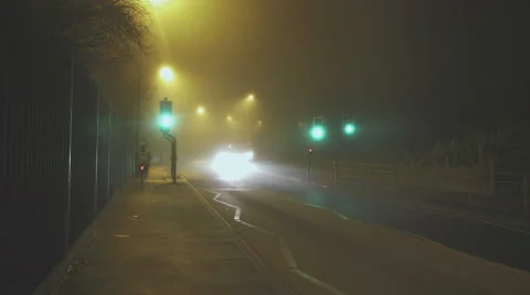 Time Lapse: Night Traffic 4K Stock Footage 42948157