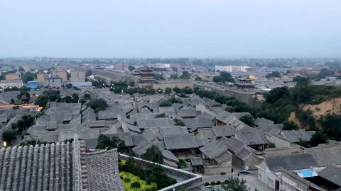 Time lapse Night view of the ancient city of Xinzhou, Vídeos de archivo 250155753