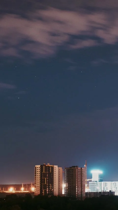 Time Lapse night works with construction site area. night time work Constructio Stock Footage 341134050