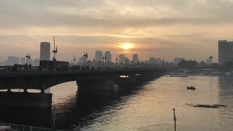 Time lapse nilo Stock Footage 157822929