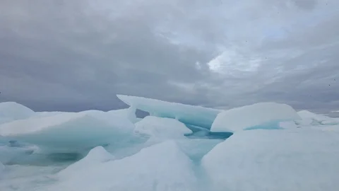 Time lapse at the North Pole Stock Footage 104959625