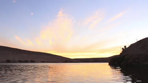 Time lapse oasis in the desert Stock Footage 37747110