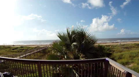 Time lapse Ocean Beach Clouds Weather Stock Footage 27564261