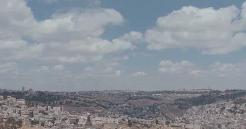Time Lapse of old city Jerusalem Stock Footage 63526510