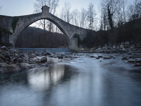 Time lapse Olina bridge Stock Footage 83463756