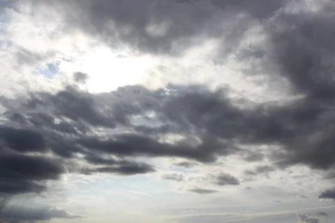 Time Lapse: Ominous Clouds SD 720x480 Stock Footage 352451