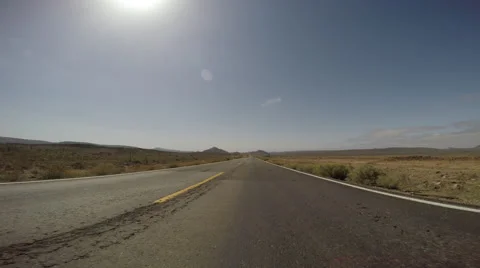 Time Lapse - Open Road Stock Footage 58593587