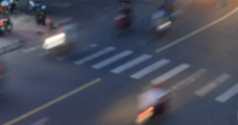 Time lapse or timelapse view of Ho Chi Minh City or Saigon, Vietnam Stock Footage 113508202