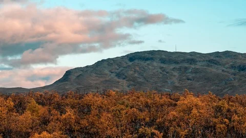 Time lapse over mountains Stock Footage 116545609
