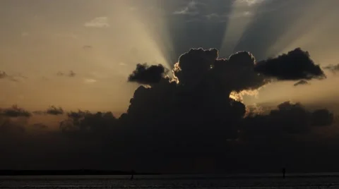 Time lapse over the ocean 動画素材 52365559