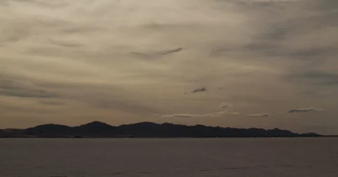 Time lapse of overcast sky Stock Footage 63306896