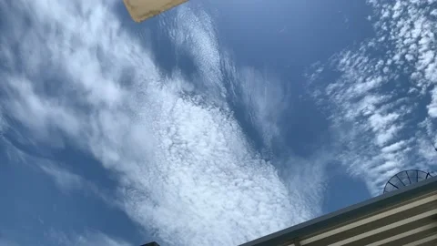 Time lapse of overhead sky with phantom cirrocumulus patterning 스톡 동영상 140805138