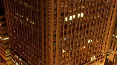 Time Lapse overview of Chicago -  4K - 4096x2304 Stock Footage 22471960