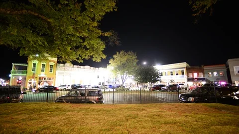 Time Lapse Oxford, MS Stock Footage