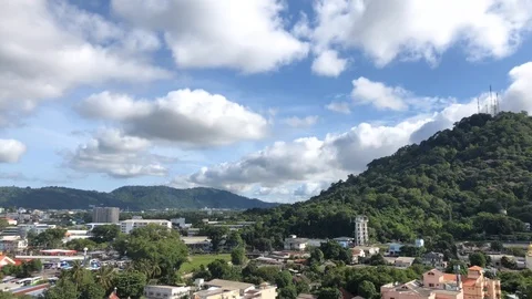 Time Lapse Pan of Phuket, Thailand 4K Stock Footage 90405686