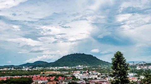 Time Lapse Panorama of Khao Toh Sae, Phuket, Thailand Stock Footage 84648438