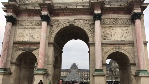 Time-Lapse in Paris Stock Footage 75157040