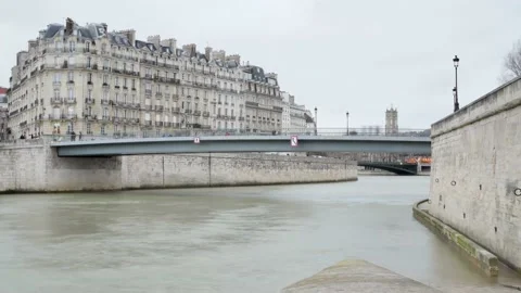 Time lapse in paris. Stock Footage 194976686