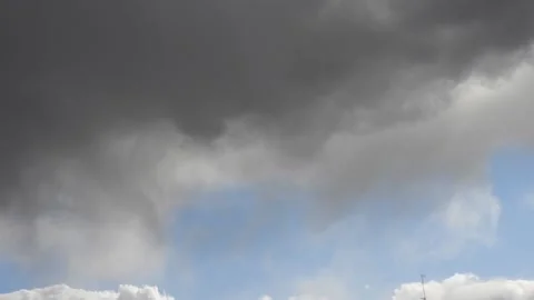 Time lapse - passage of clouds in the sky Stock Footage 150566460