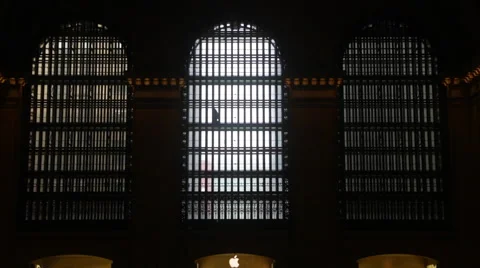 Time Lapse of passengers walking at Central Station in New York Stock Footage 50521582