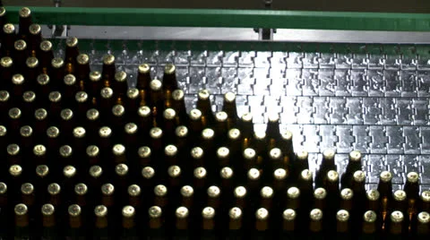 Time lapse pasteurisation line(Carlsberg) Stock-Footage 25227509