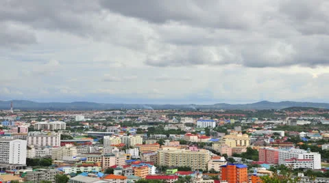 Time Lapse of Pattaya Town Stock-Footage 24697195